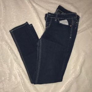 Beautiful Sequin Pocket Detail Skinny Jeans